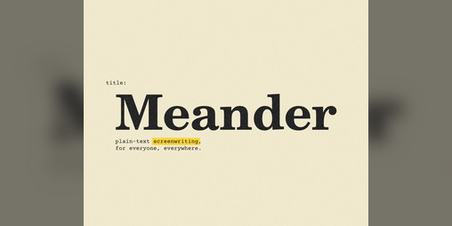 Cover image for Meander