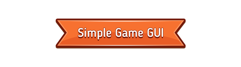 Simple Game GUI