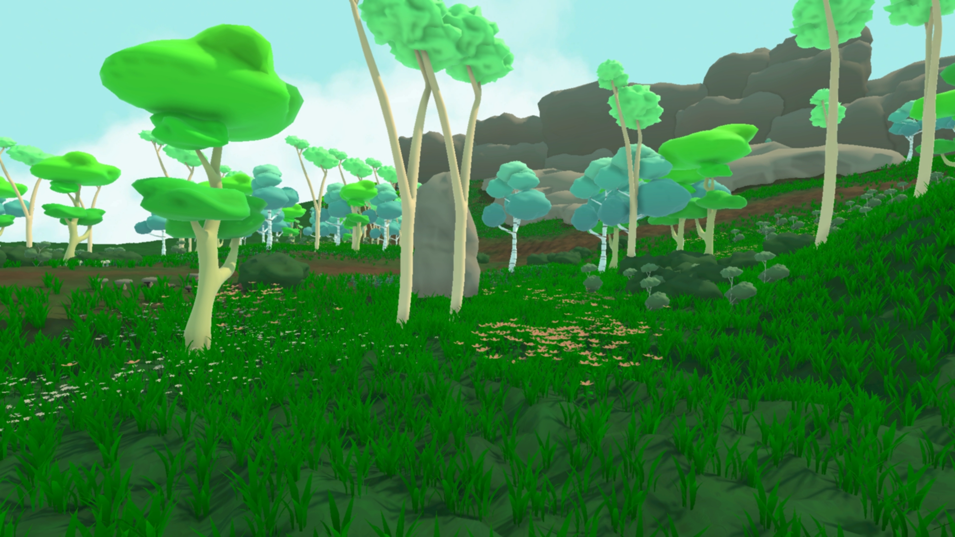 lowpoly nature