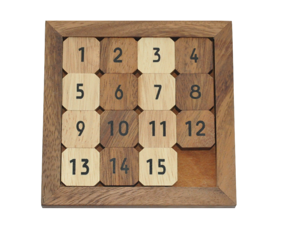 A solved 15 Puzzle