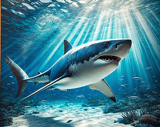 Obeisant Jam (3d shark frenzy)