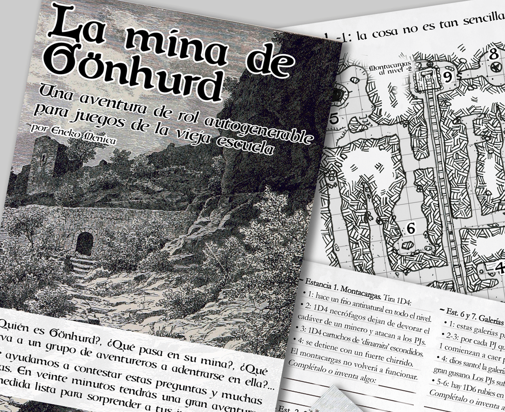 Cover image for La mina de Gönhurd
