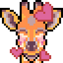 Fox Pixel Art Emoji for Discord and Slack by TimSwast