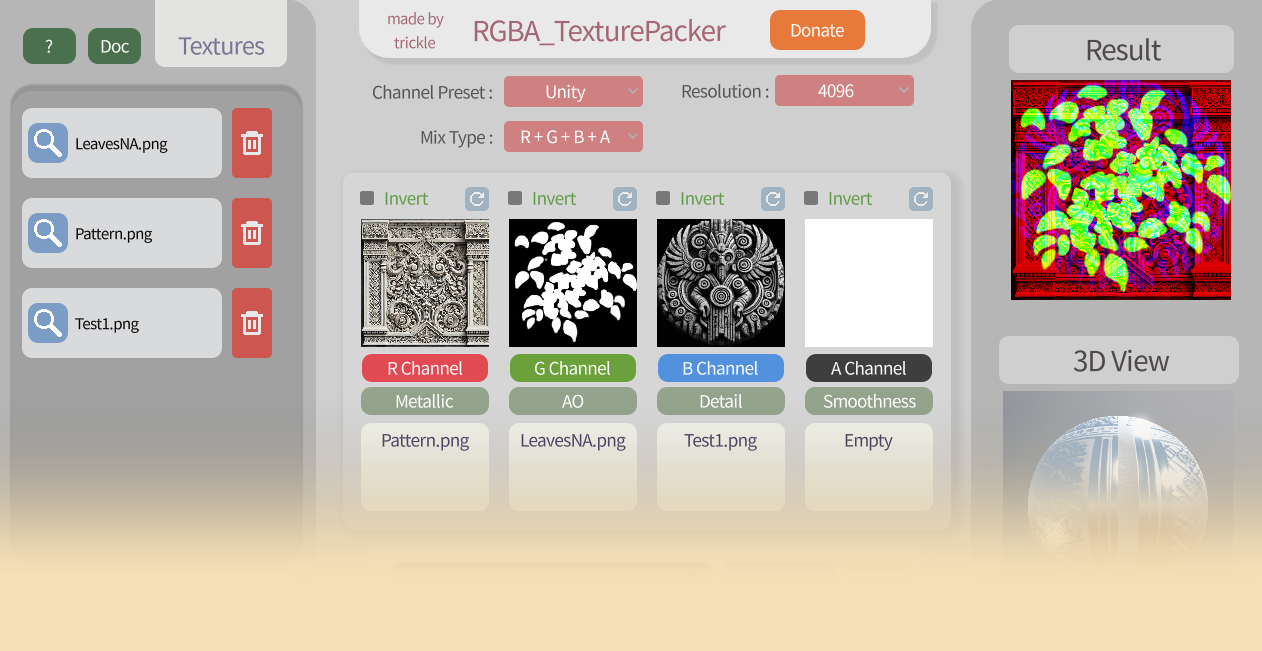 RGBA_TexturePacker