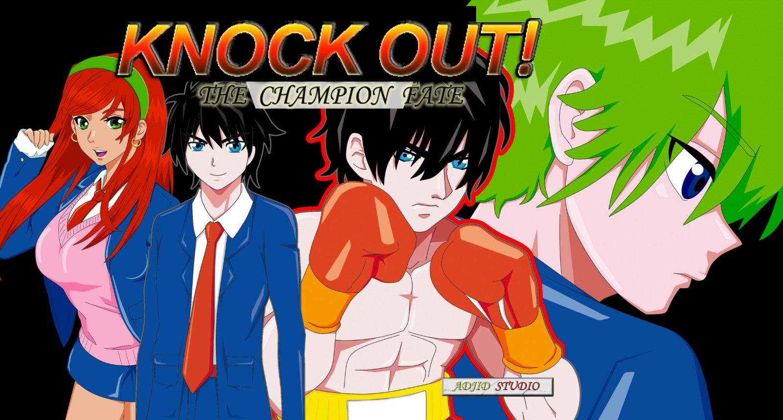 Cover image for KNOCK OUT! The Champion Fate ( PART ONE )