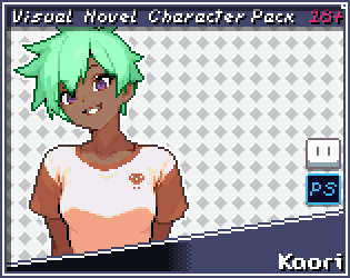 Pixel Art Visual Novel Pack: Kaori