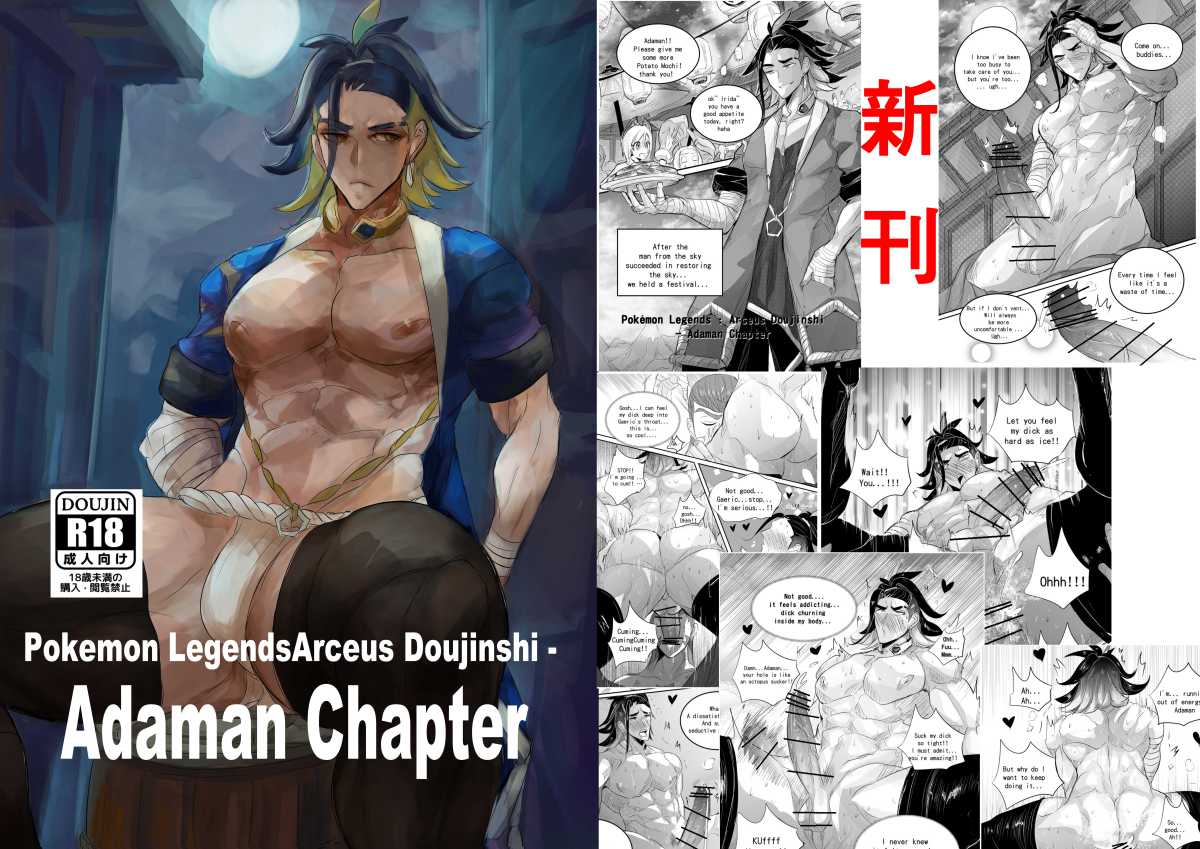 Cover image for Pokemon Legends Arceus Doujinshi - Adaman Chapter