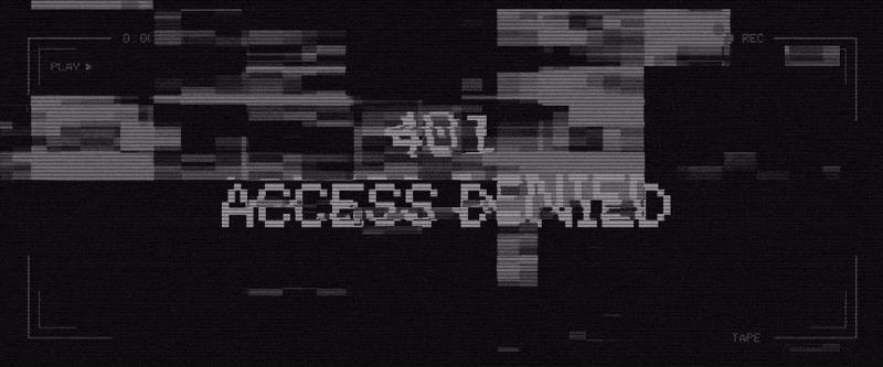 Cover image for 401 Access Denied