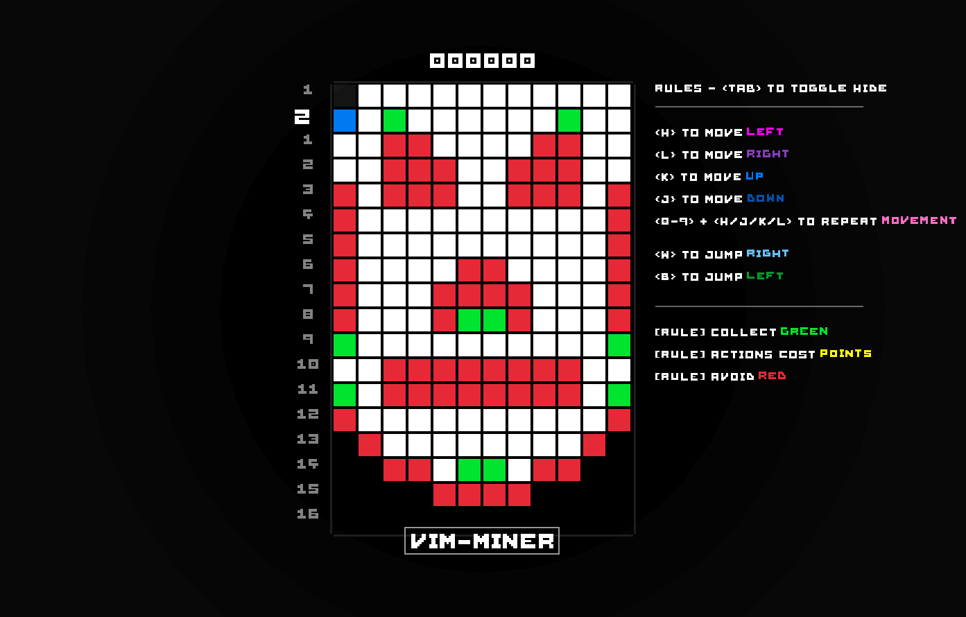 Vim-miner