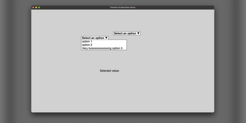 Cover image for SelectBox GDevelop extension