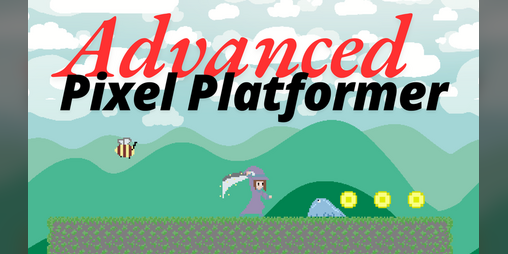Cover image for Gdevelop Advanced Pixel Platformer Template