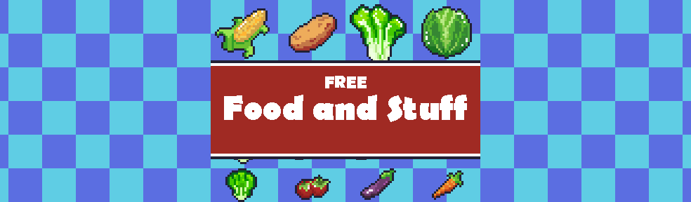 Pixel Food and Kitchenware pack