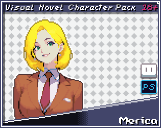 Pixel Art Visual Novel Pack: Merica