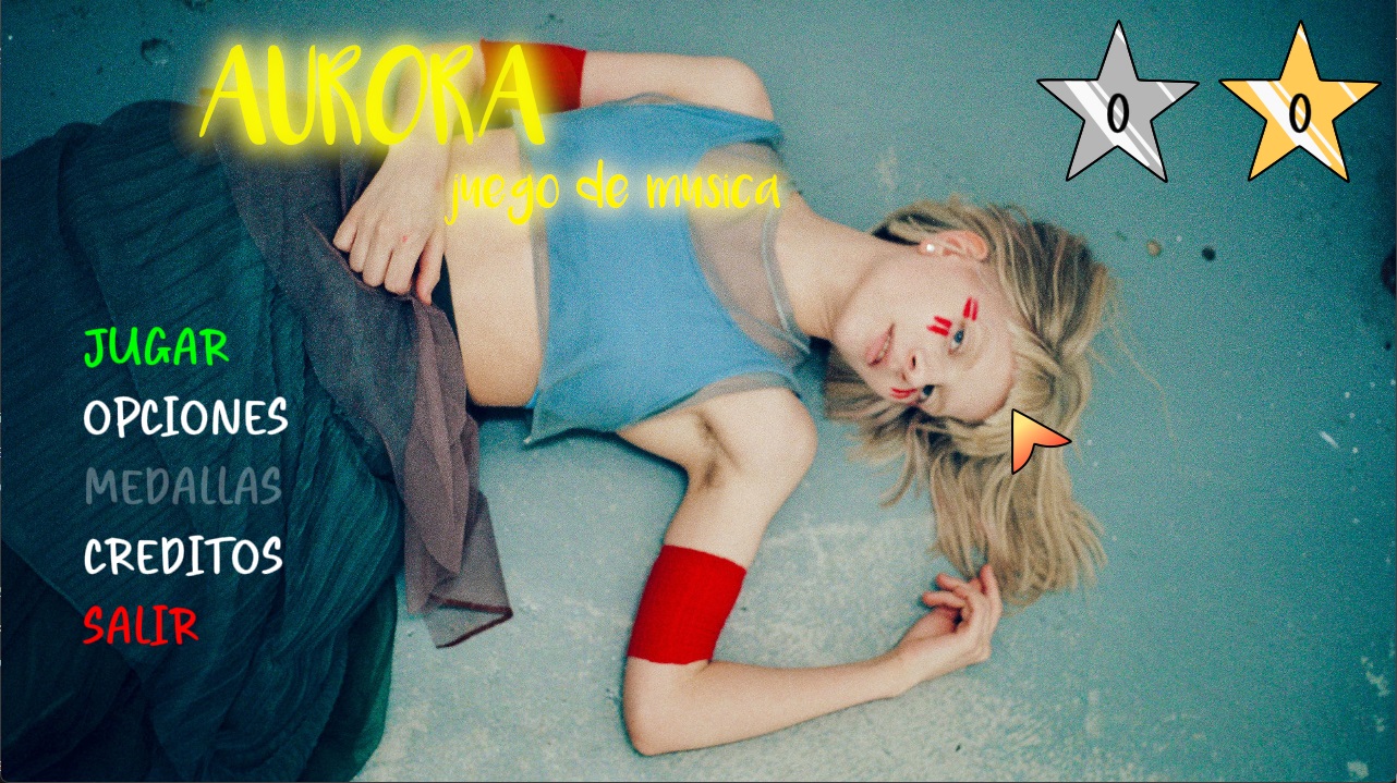 Juego musical de Aurora - BETA 8