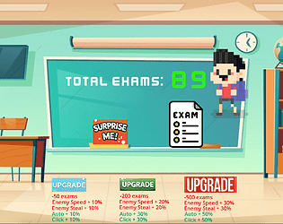 Fire Exam Clicker Game