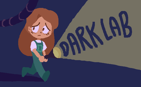 Dark Lab - A 3 Level platformer