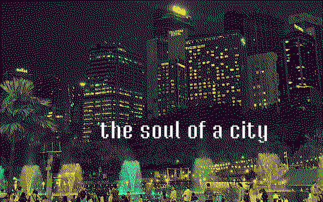Cover image for the soul of a city