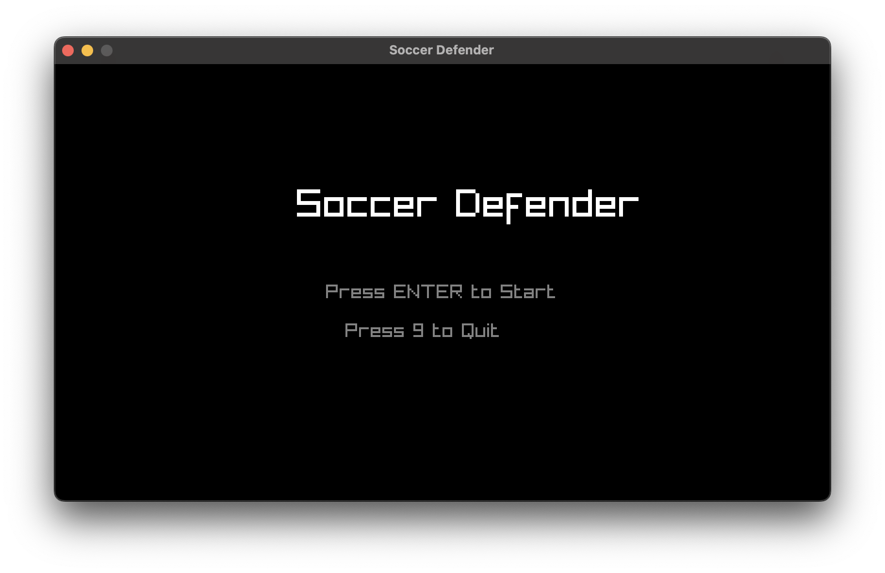 Soccer Defender