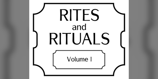 Cover image for Tome of Rites and Rituals - Volume 1