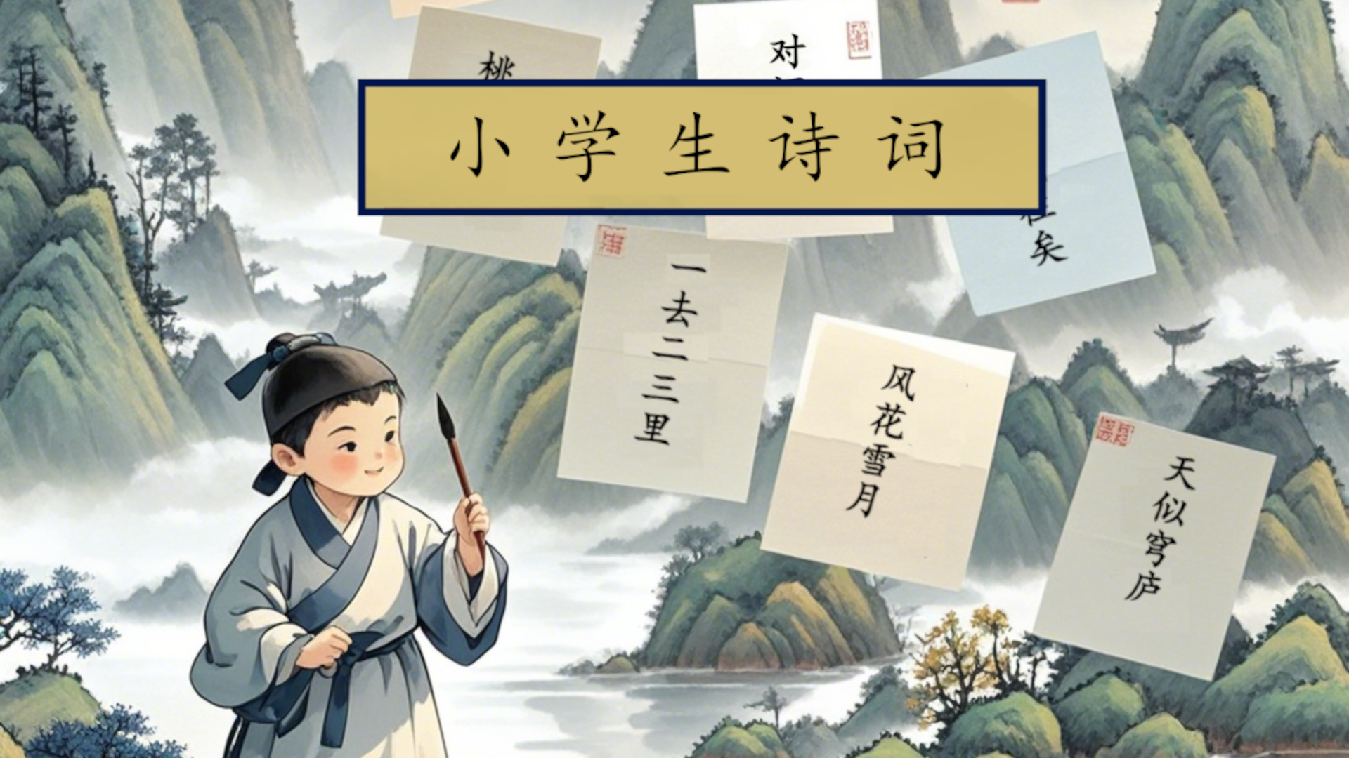 小学生诗词 / Chinese Classical Poems for Pupils
