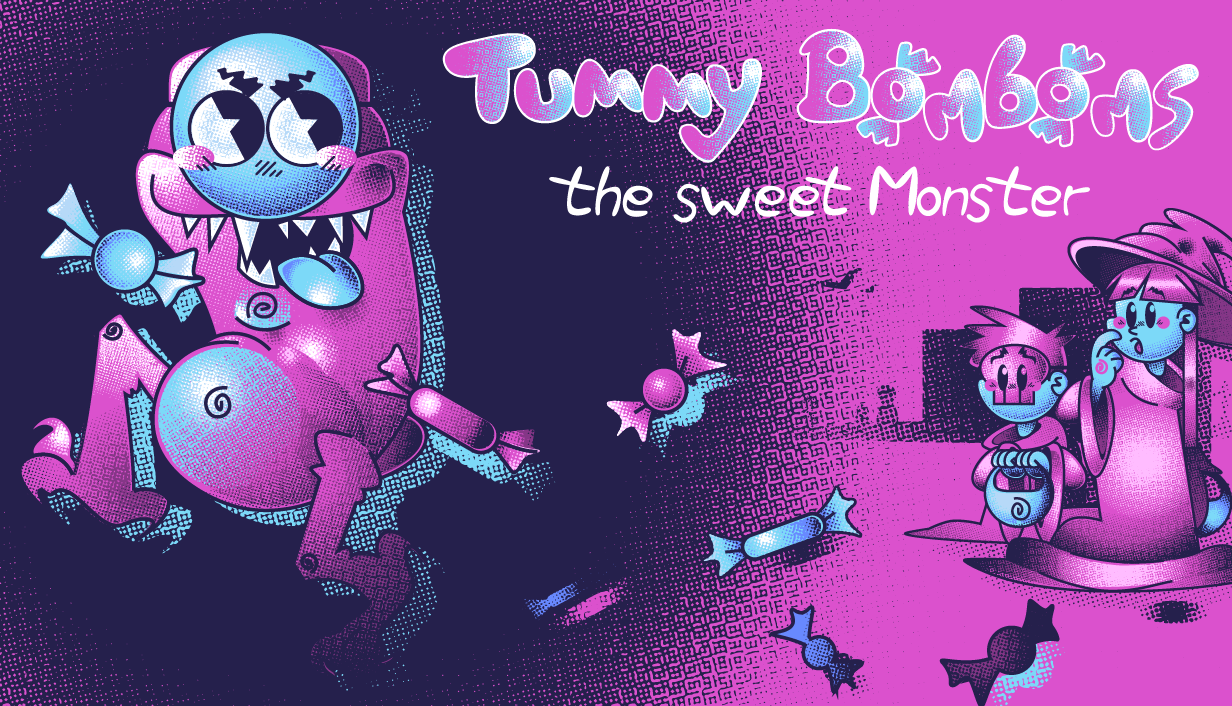 Tummy Bonbons: The Sweet Monster 🍭 by PUNKCAKE Délicieux 🥞
