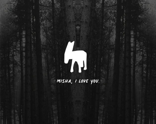 Cover image for Misha, I love you.