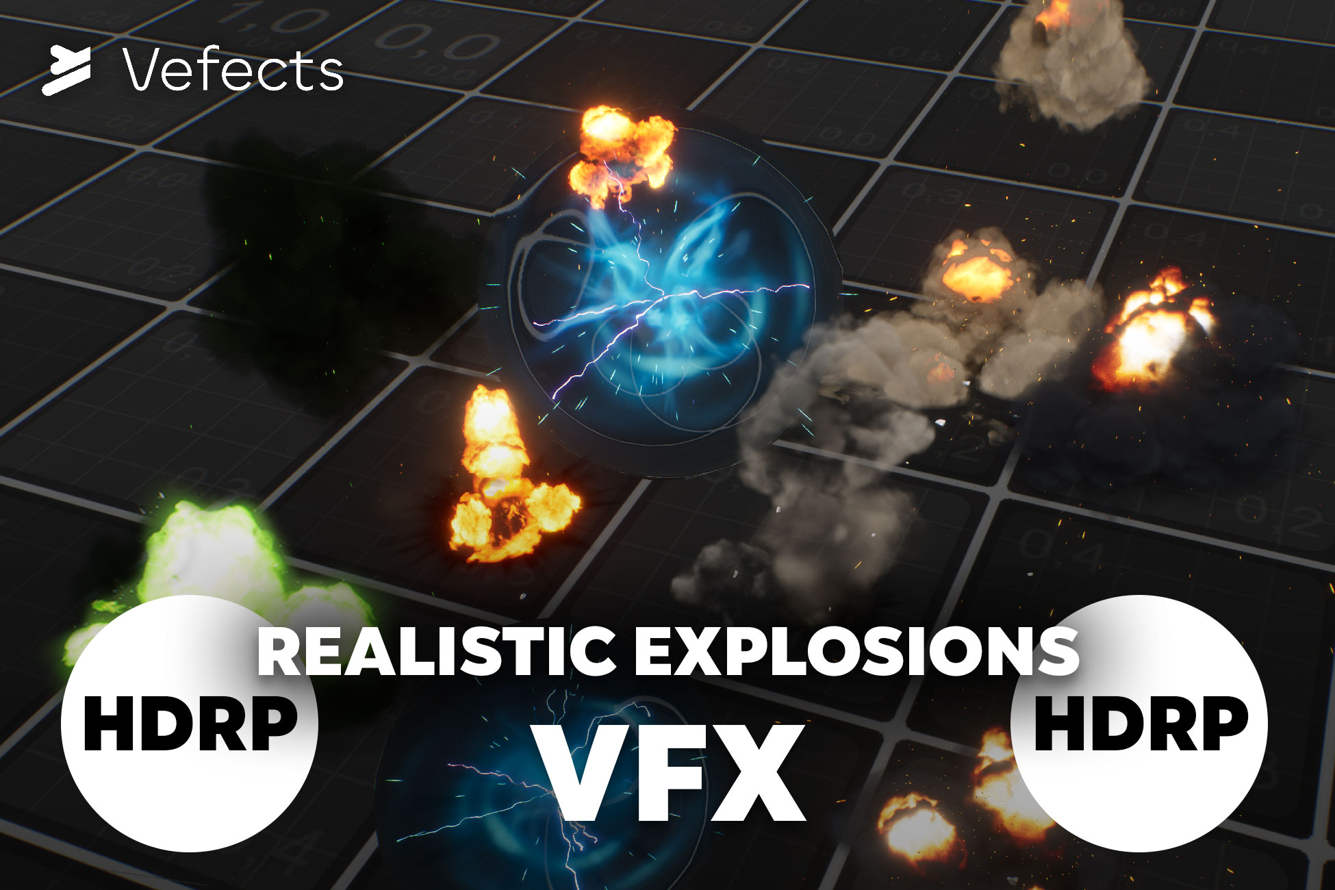 Explosions VFX - Unity HDRP