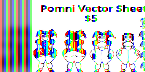 Cover image for Pomni Vector Sheet (legozay)