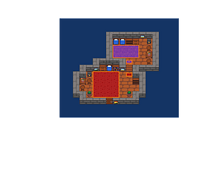 Minimilistic rpg indoors