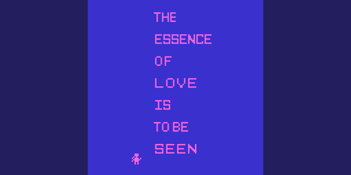 Cover image for The Essence of Love is to Be Seen