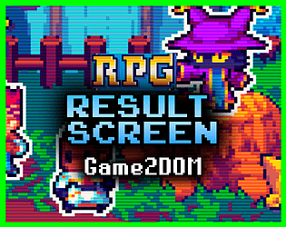 RPG Result Screen System by GDevelop