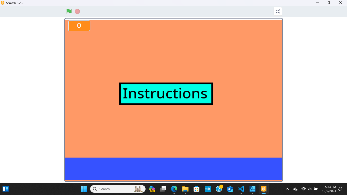 Mini game alien adventure