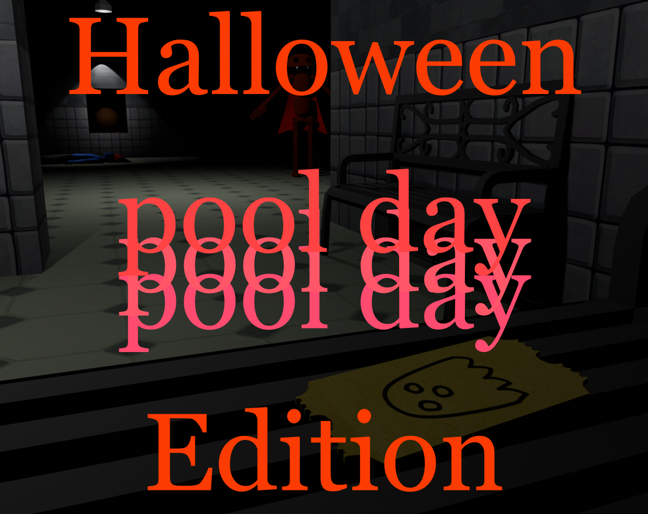 Cover image for pool day Halloween Edition