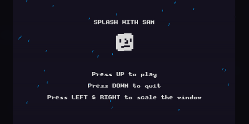 Cover image for Splash with Sam