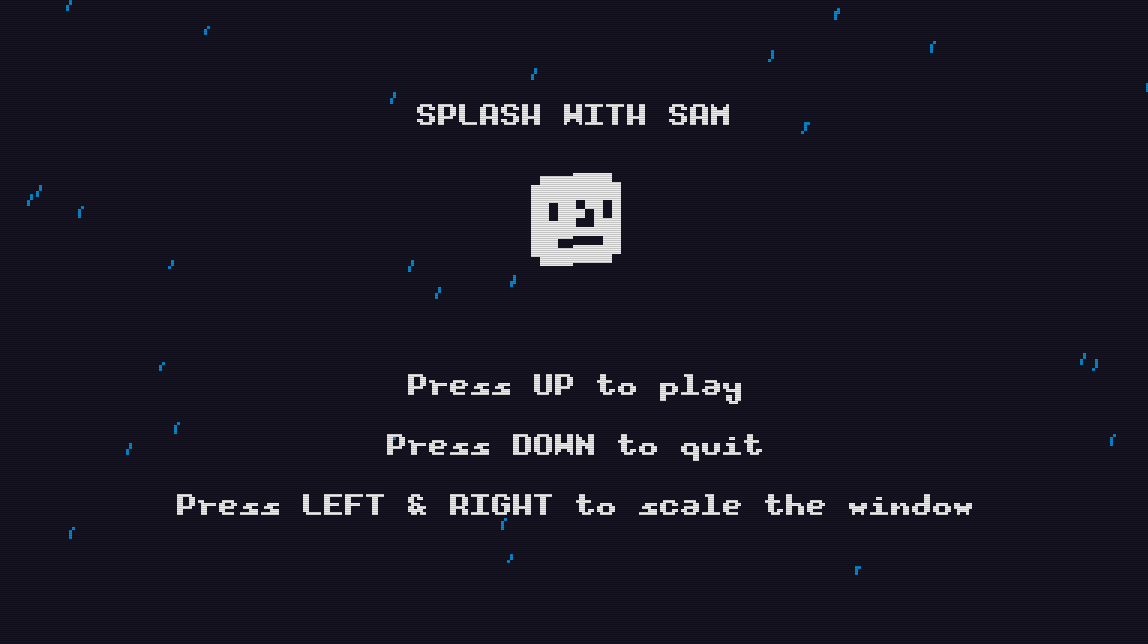 Cover image for Splash with Sam