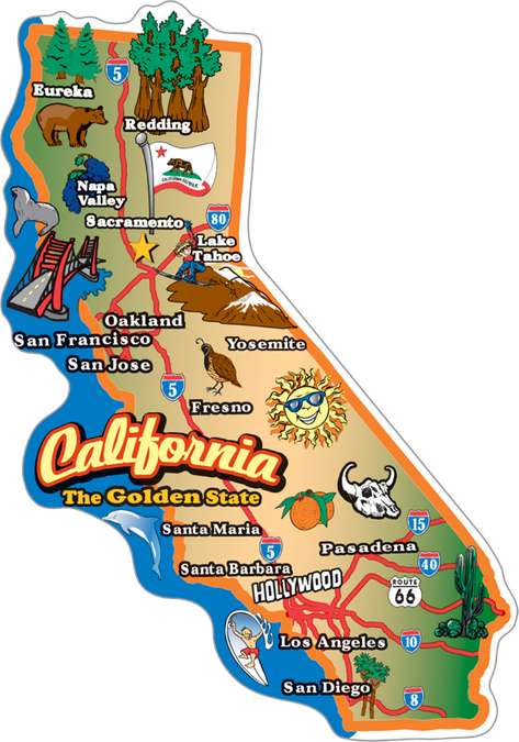 California Trip Story Map