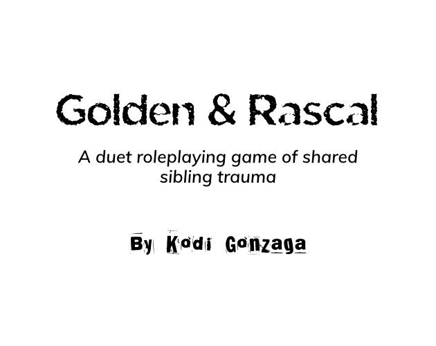 Cover image for Golden & Rascal