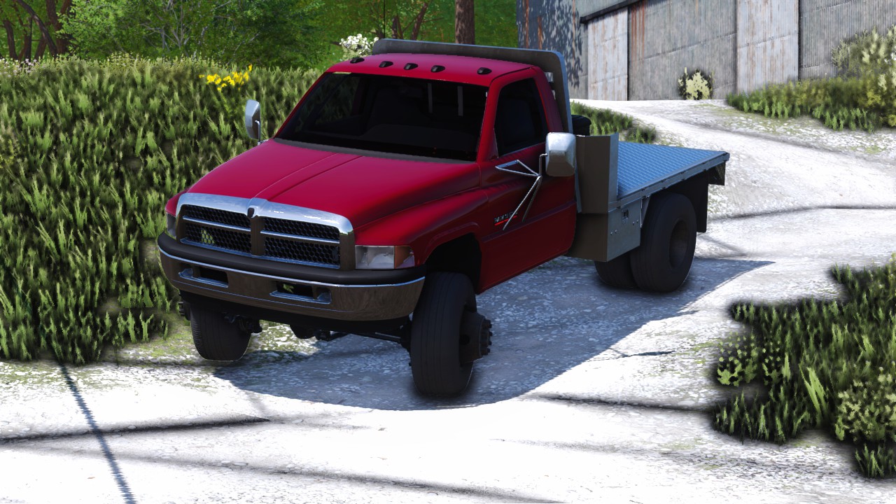 2001 dodge 3500 flatbed V2