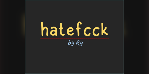 Cover image for Hatefcck