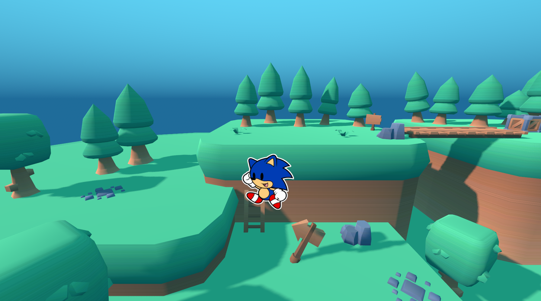 Sonic 2.5D by sjcygaming