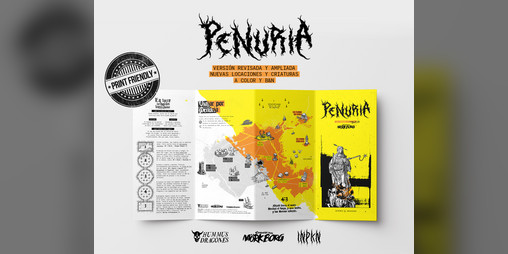 Cover image for Penuria, un páramo perdido