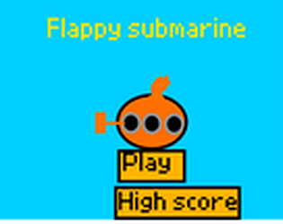 Flappy submarine