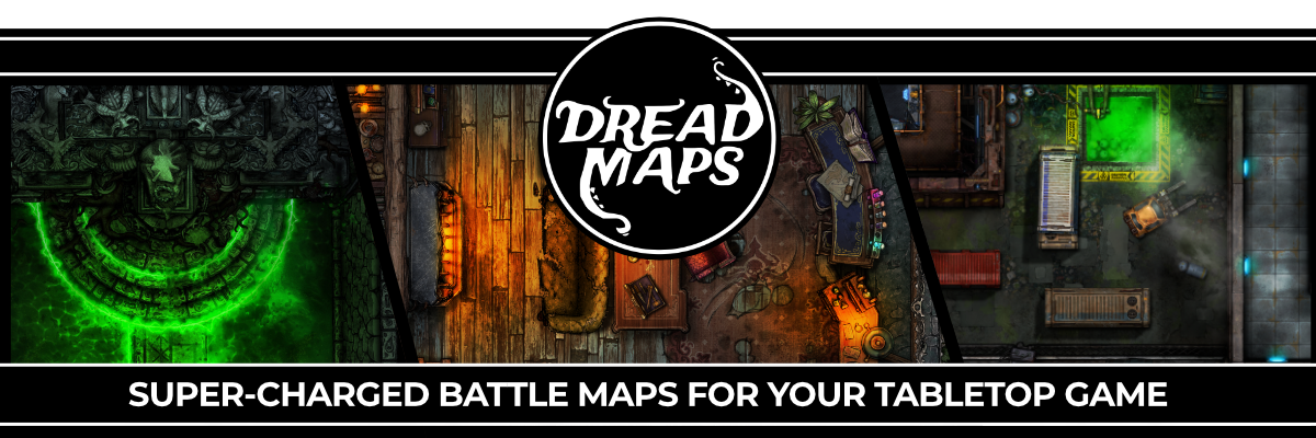 Coldfire Caverns TTRPG Battlemap