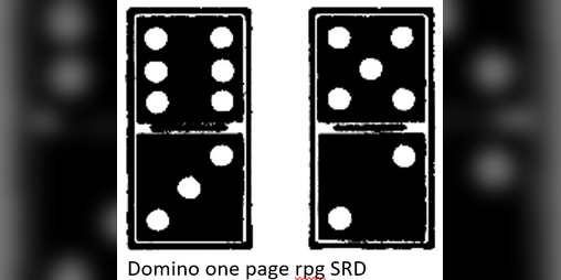 Cover image for Domino one page rpg SRD