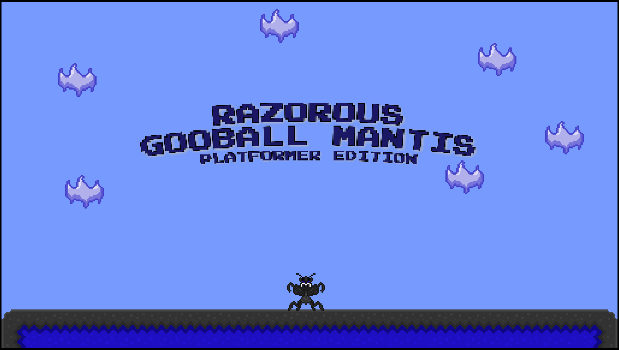 Cover image for Razorous Gooball Mantis: Platformer Edition