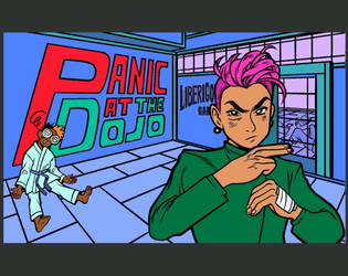 Panic at the Dojo   - A tactical martial arts tabletop adventure 