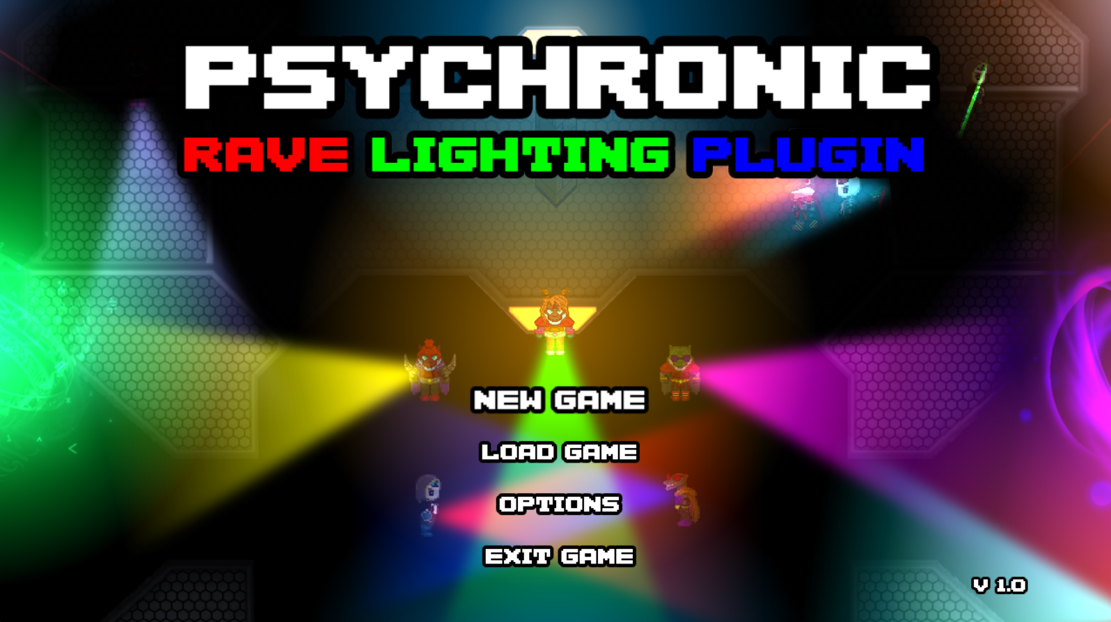 Psychronic Rave Lighting Plugin (MZ)