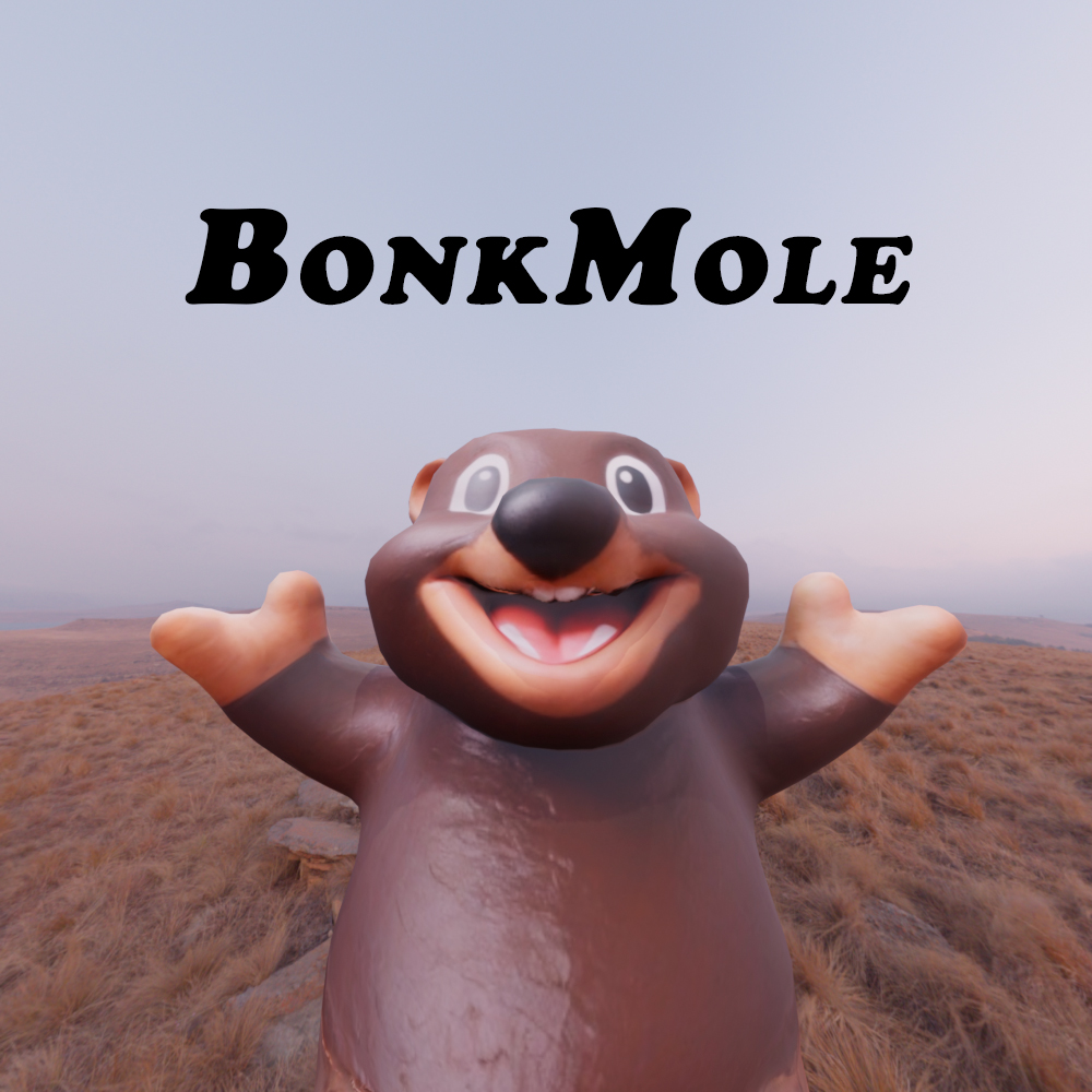 Cover image for Bonk Mole