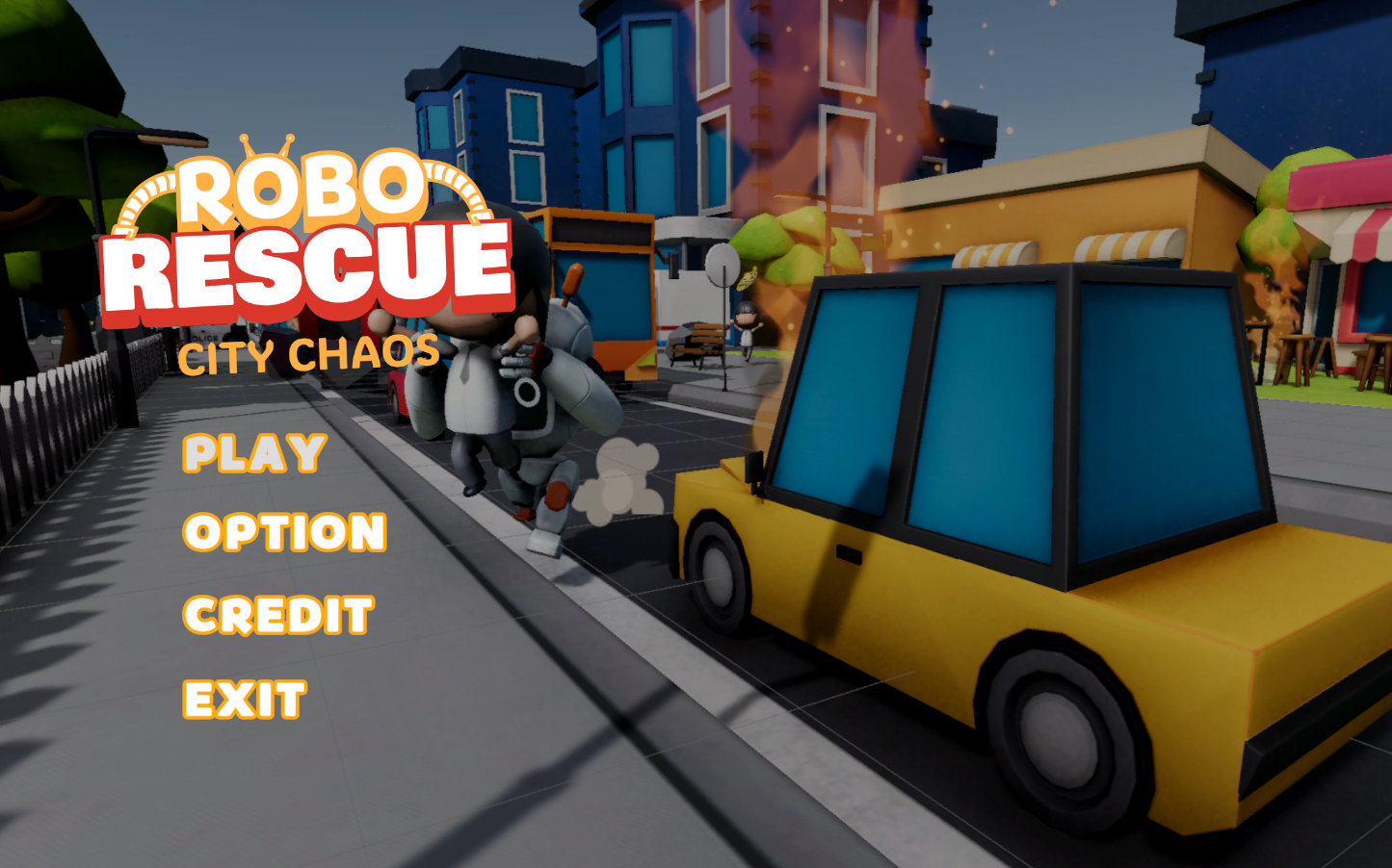 Robo Rescue : City Chaos