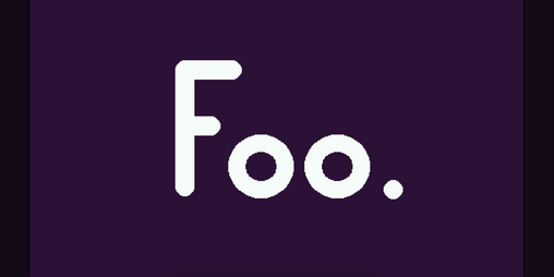 Cover image for Foo